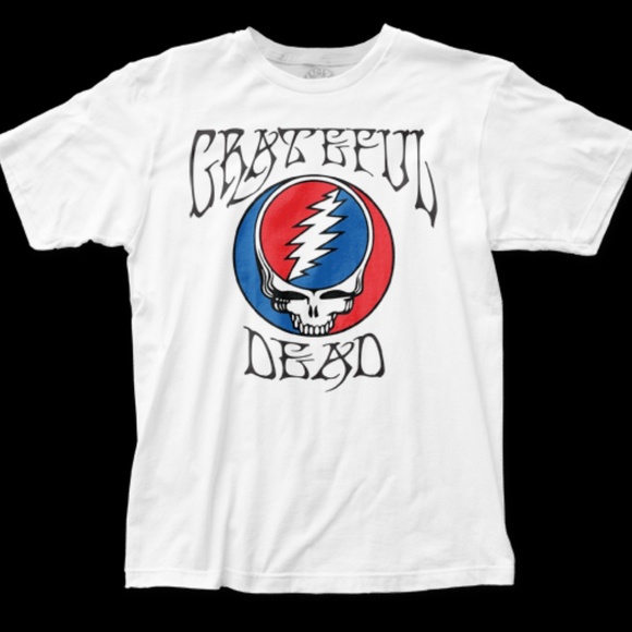 Grateful Dead Other - Grateful Dead – Logo/Steal Your Face Unisex Adult Slim Fit Tee